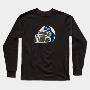 Dallas Cowboys DAL Helmet Long Sleeve T-Shirt